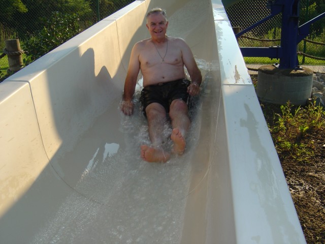 Chief &quot;Cooling Down&quot; during LFRD Picnic